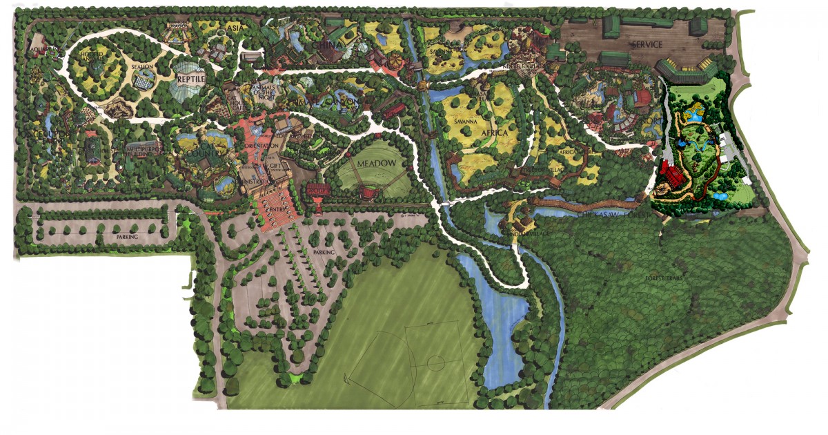 Memphis Zoo | Master Plan